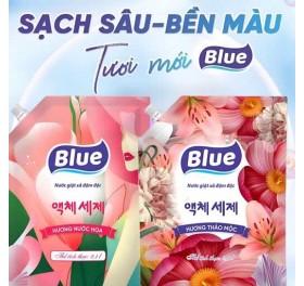 Nước giặt Blue Hàn Quốc dạng túi hương thảo mộc 2kg