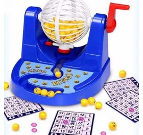 bộ đồ chơi bingo lotto 90 số lồng nhựa