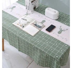 khăn trải bàn chống thấm nhựa PVC kích thước 137x137cm