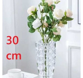 Bình hoa thủy tinh Delisoga cao cấp 30cm (loại cao hơn)