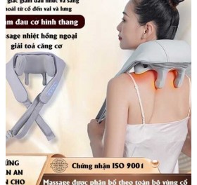 đai massage cổ 6d chứng nhận ISO 9001