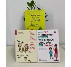 Bộ 3 cuốn sách dạy con không đòn roi