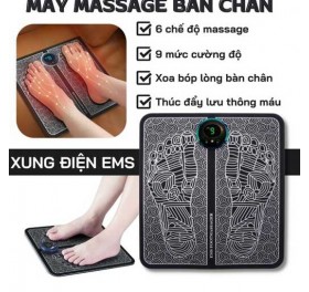 thảm massage chân EMS giúp lưu thông khí huyết
