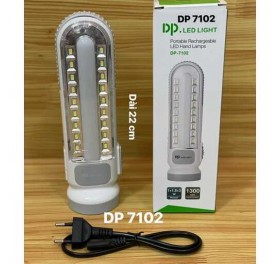 đèn pin sạc khẩn cấp 3 chế độ dp 7102 cao cấp bh 6 tháng