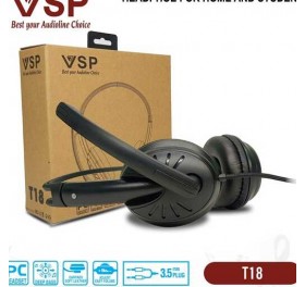 Tai nghe headphone VSP T18 có mic