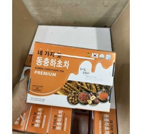 Trà detox thanh nhiệt đông trùng hạ thảo Hàn Quốc hộp 25 gói