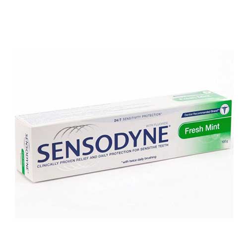 Kết quả hình ảnh cho Kem đánh răng Sensodyne