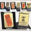 Hộp quẹt zippo Mỹ xịn tem đỏ mẫu khắc hoạ tiết