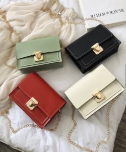 Túi nữ đeo chéo thời trang dây xích