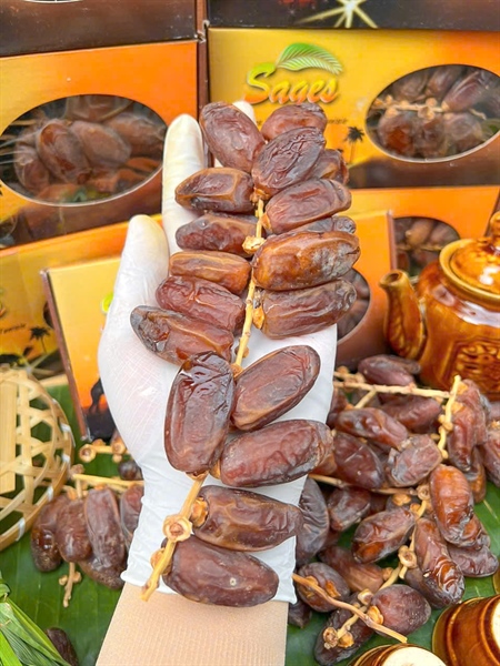 Chà là nguyên cành hộp 500g hàng cao cấp - Ảnh 2