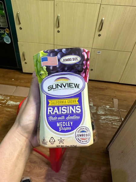 Nho Mỹ Sunview size to 425g
