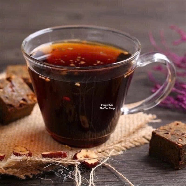 Trà gừng đường nâu viên nén tiện lợi - Ảnh 2