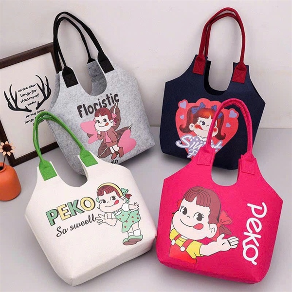 Túi nỉ Vintage mẫu mới 2024