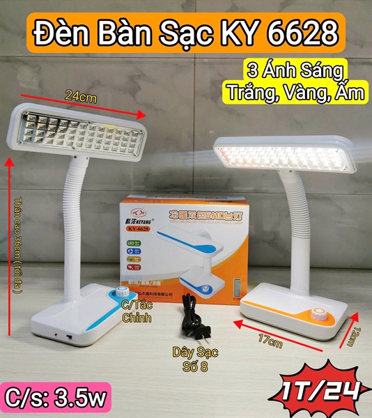 Đèn sạc KY 6628