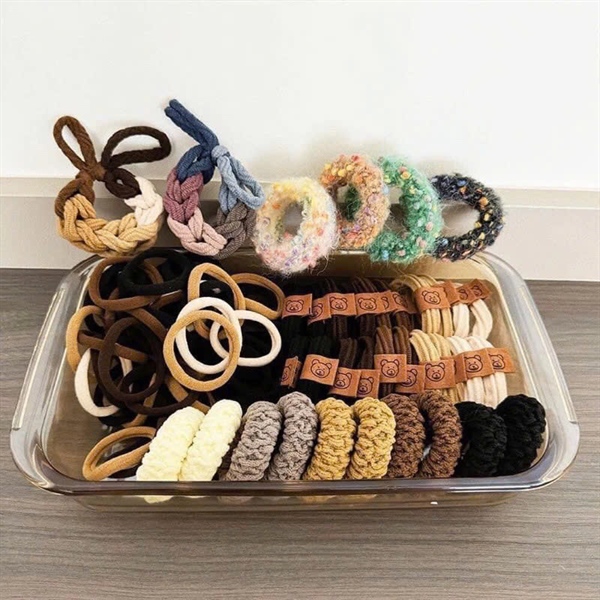 set 86 thun cột tóc