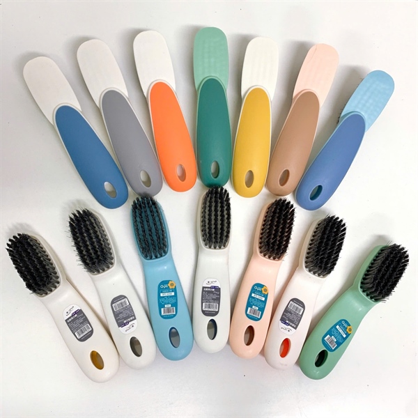 Bàn chải mini lông mềm cán dài đa năng