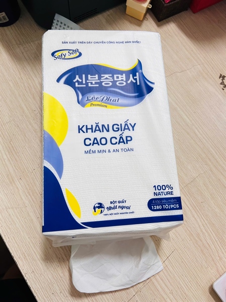 Giấy treo rút công nghệ Hàn