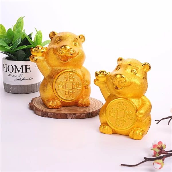 Ống Tiết Kiệm Hình Hổ Vàng