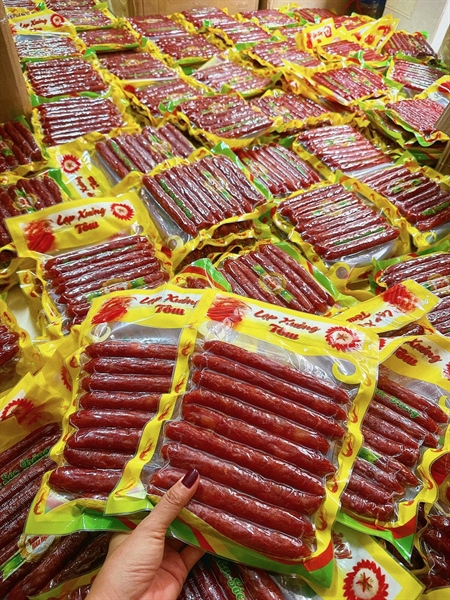 Lạp xưởng tôm bịch 500g