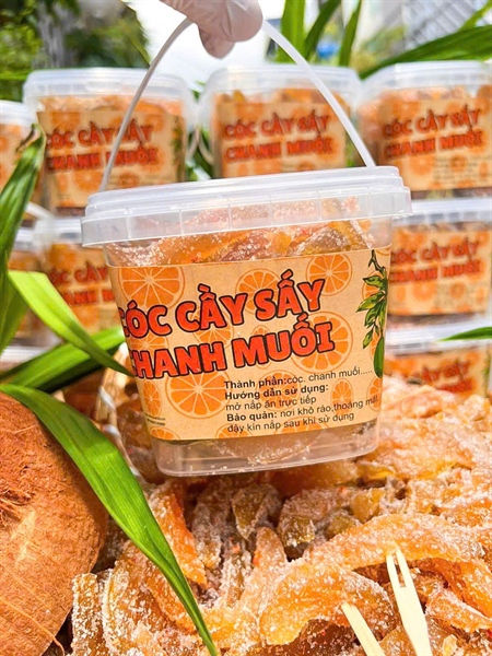 CÓC SẤY CHANH MUỐI 500G
