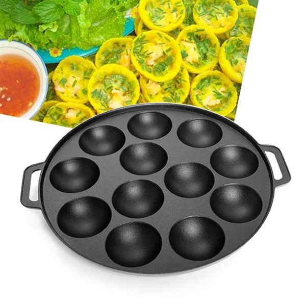 Khuôn bánh khọt 12 lỗ