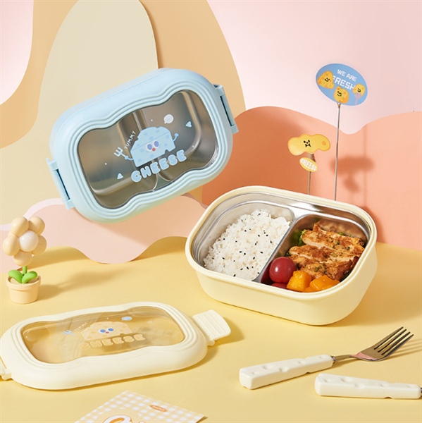 Hộp cơm inox 2 ngăn