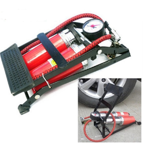 Dụng cụ bơm xe đạp 2 Piston