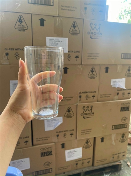 Hộp 4 ly thuỷ tinh trơn - Website