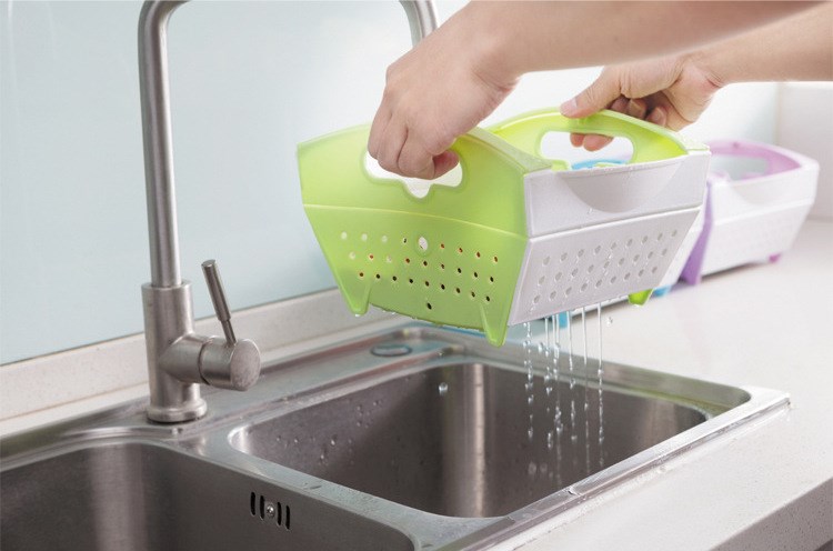 rổ nhựa xếp gọn đa năng