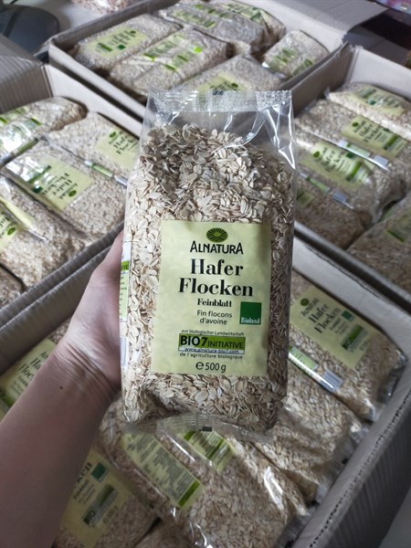 Yến mạch Đức Hafer Flocken nguyên hạt 500g