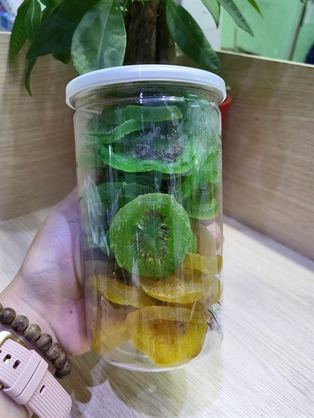 Mứt kiwi hũ 500g chua chua ngọt ngọt