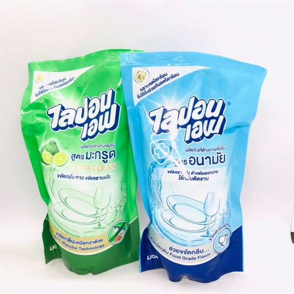 Nước rửa chén bát Lipon nội địa Thái Lan túi 550ml