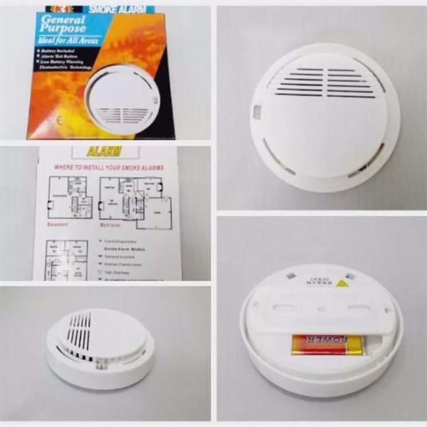 Thiết bị báo khói, báo cháy