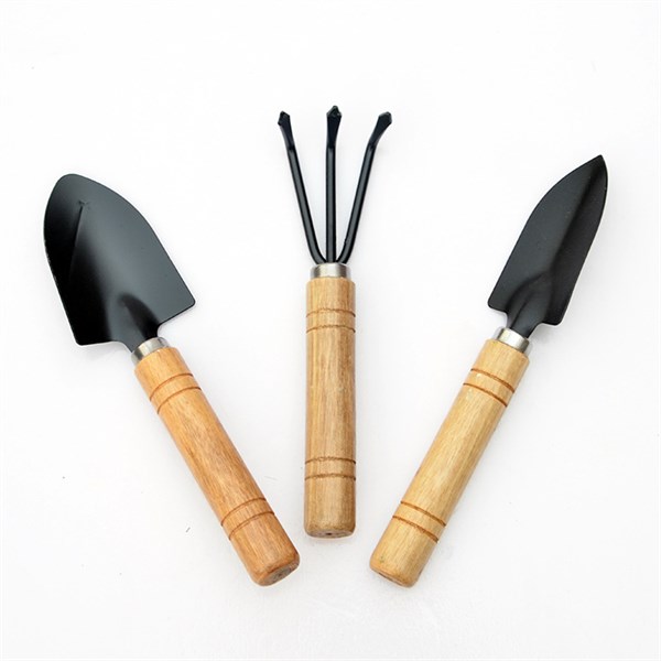 bộ làm vườn 3 món cán gỗ