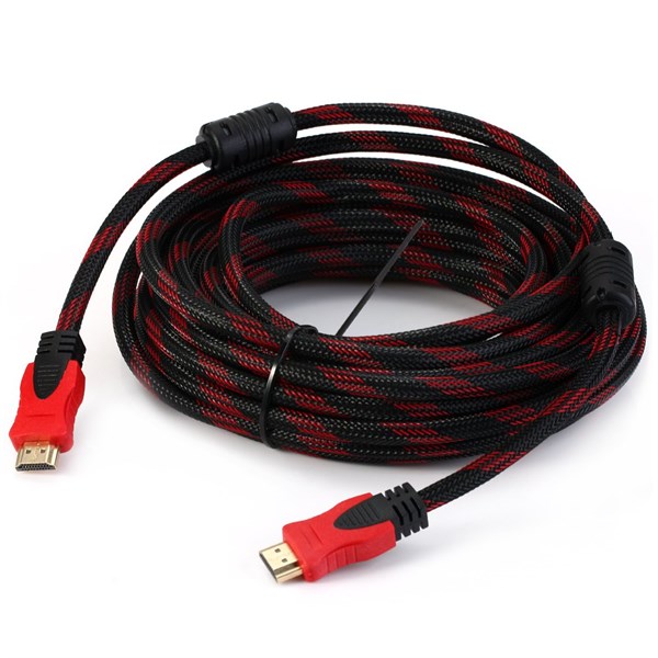 Cáp HDMI 10m dây tròn