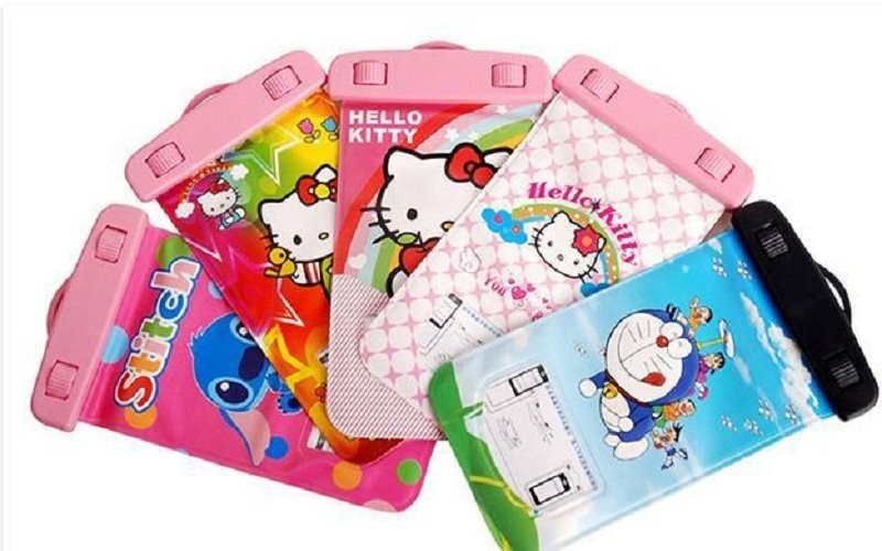 túi đựng điện thoại chống nước hình thú