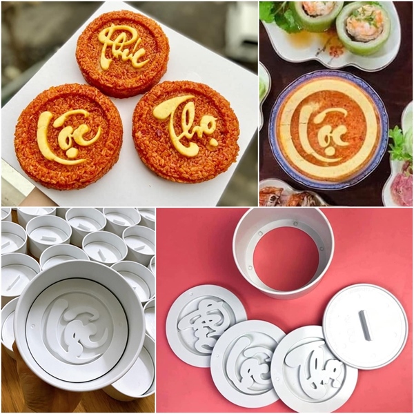 Khuôn làm xôi phúc lộc thọ