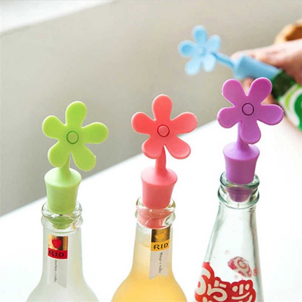 nút cao su bịt miệng chai hình hoa
