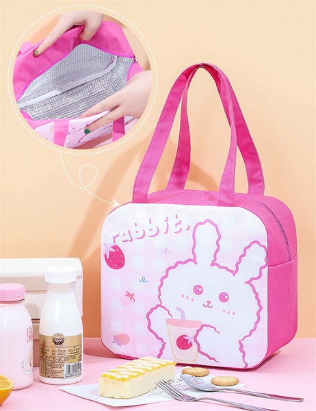 túi giữ nhiệt 2 lớp vải canvas chắc chắn