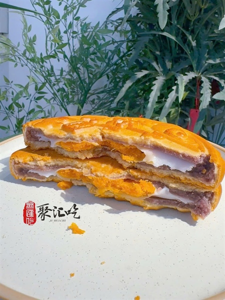 Bánh trung thu mochi trứng muối 500g hàng nội địa siêu ngon