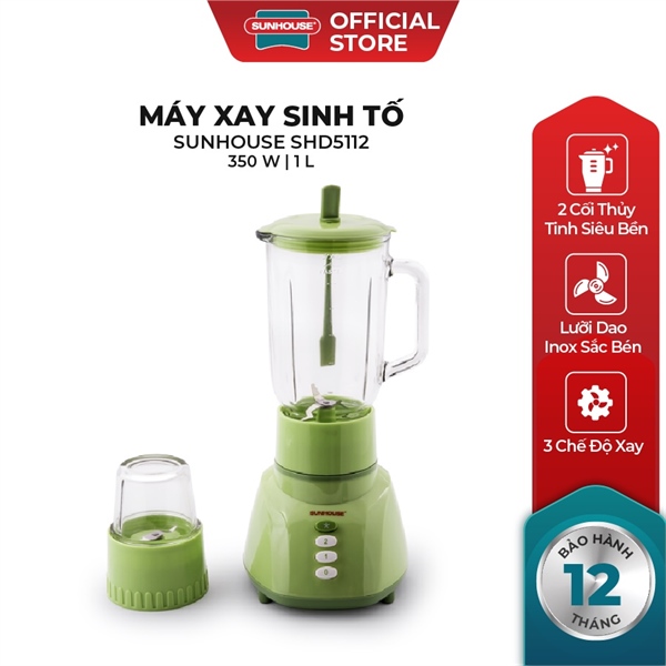 Máy xay sinh tố SUNHOUSE SHD5112 hàng chính hãng