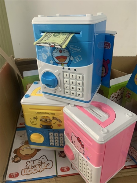 két sắt mini hình thú cho bé loại lớn có quai xách