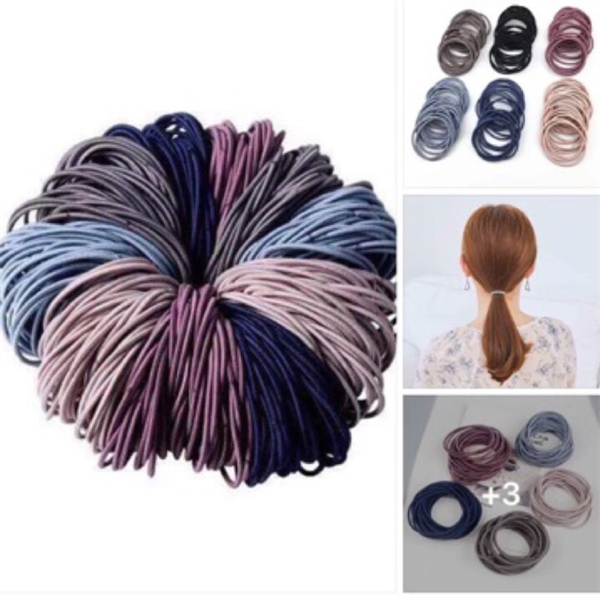 combo 100 dây cột tóc siêu dai