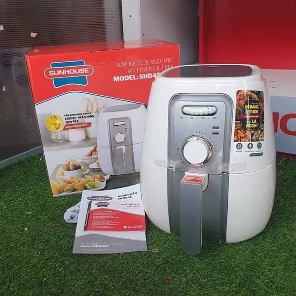 nồi chiên không dầu sunhouse chính hãng