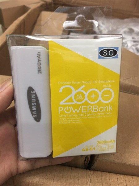Pin dự phòng 2.600Mah
