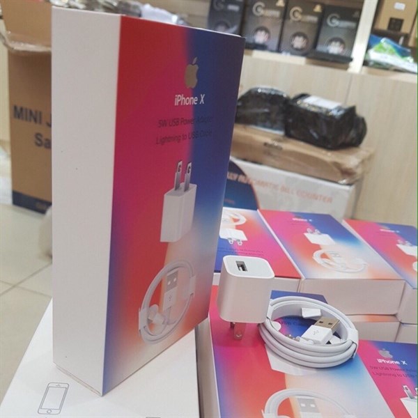 Bộ sạc + cáp cho Iphone X