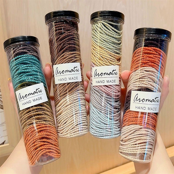 dây cột tóc xoắn phong cách hàn quốc