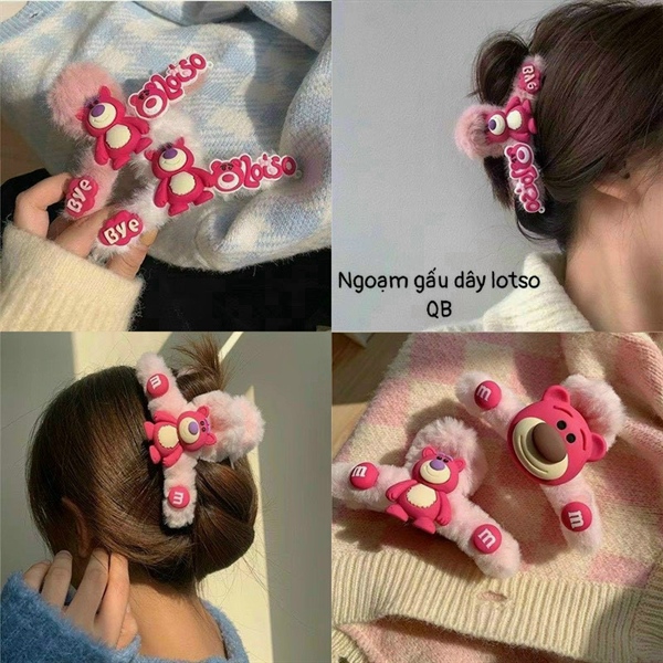 kẹp tóc gấu LOTSO hot trend
