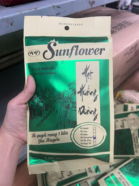 Hướng dương vị caramel 250gram