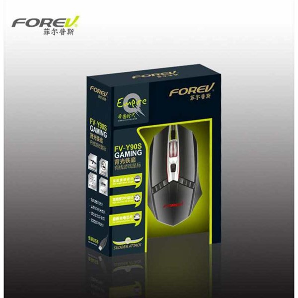 chuột dây chuyên game Forev Y90S